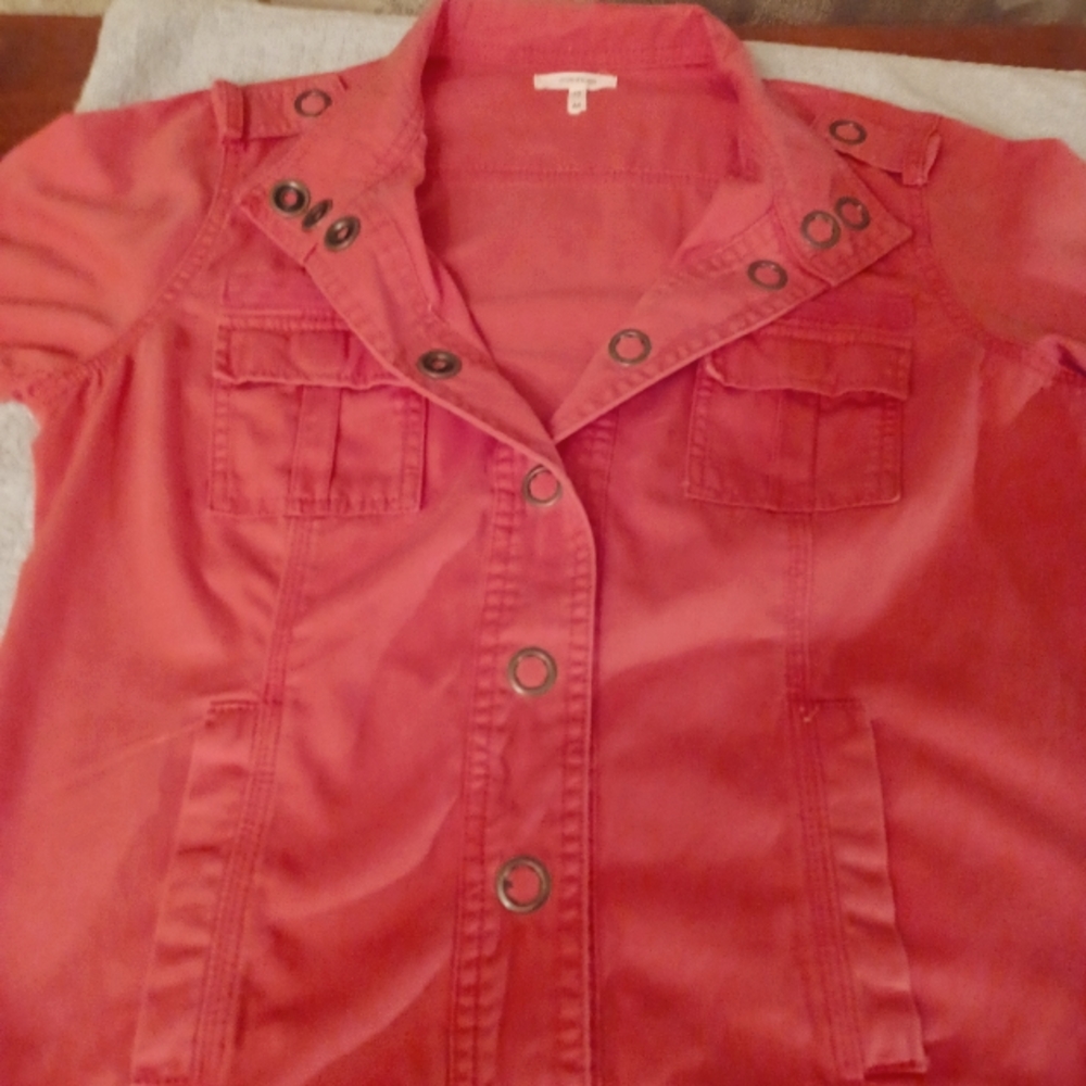 Maurice Jean jacket  size medium - orange